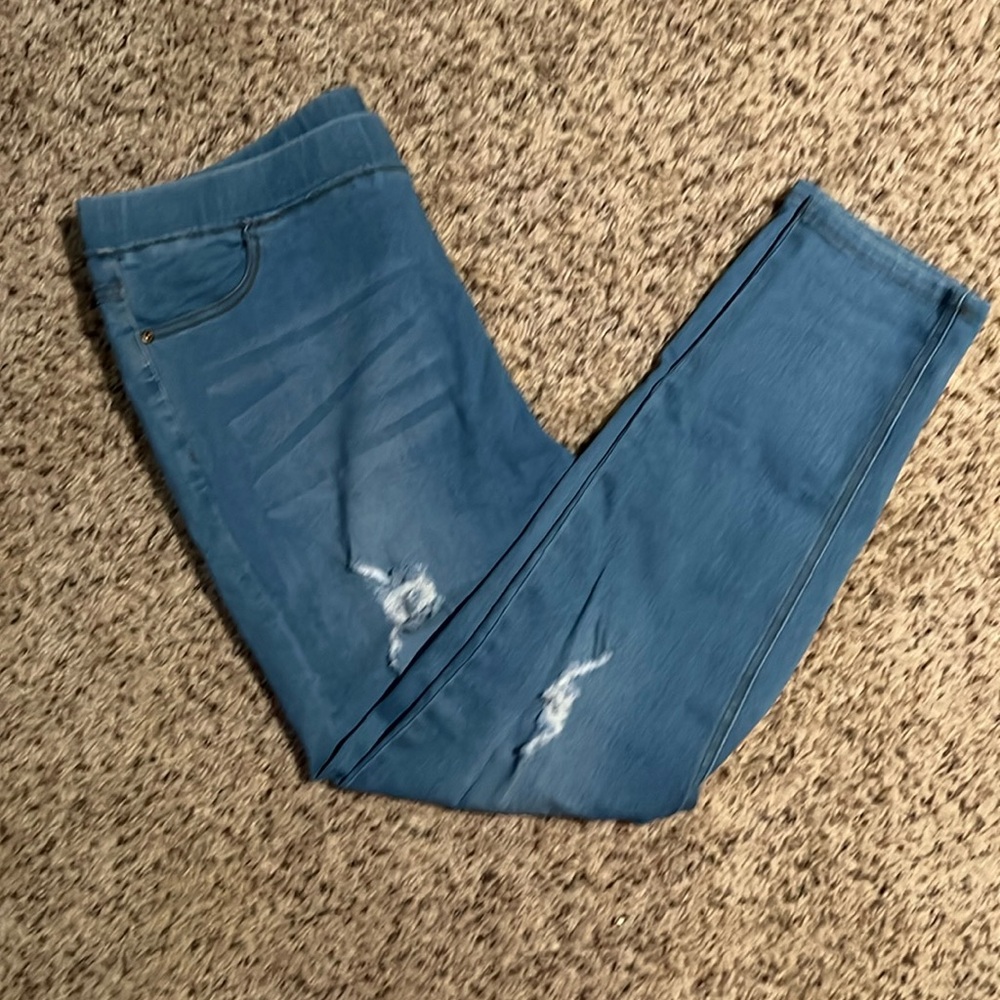 Size 2XL denim jeggings